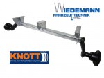 Hochbock Knott Anhängerachse VG7-L, 750 kg, Auflage 1000 mm RA= 112x5